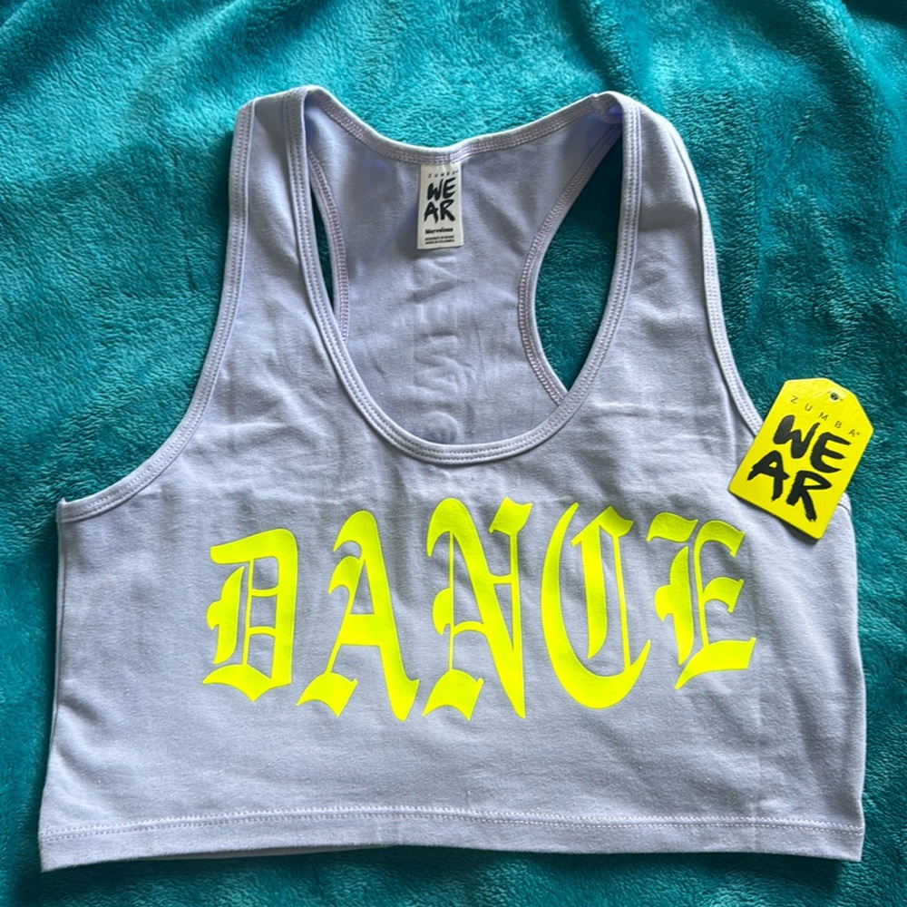 Zumba Crop Dance Top M